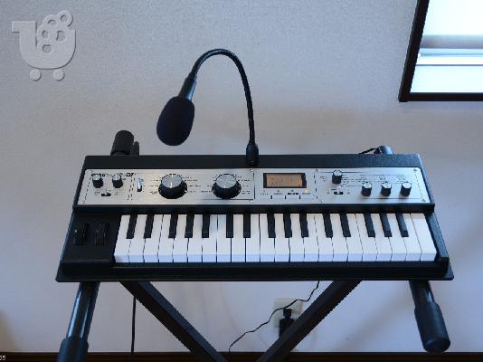 PoulaTo: synthesizer KORG MICROKORG XL αναλογική μοντελοποίηση